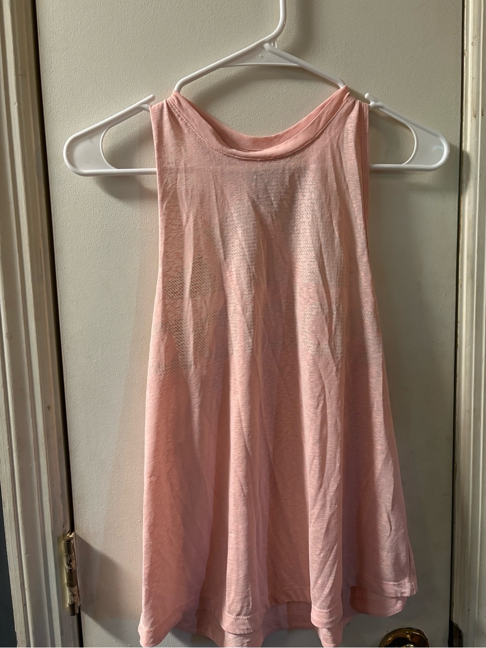 adidas Pink tank top size small